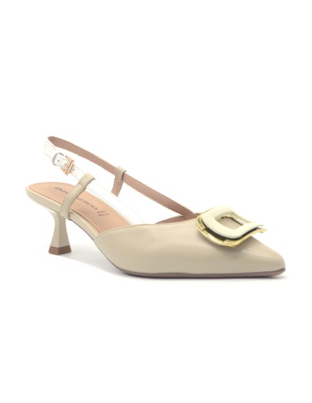 Donna Serena Gina slingback in nappa