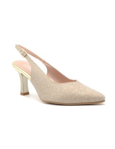 Cinzia Soft slingback in tessuto glitter 2