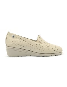 Cinzia Soft mocassino in pelle laserata