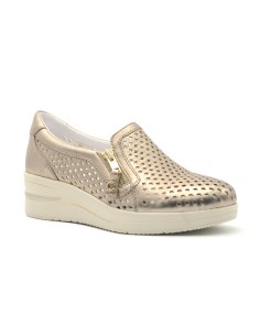 Cinzia Soft slip on in pelle laserata 2