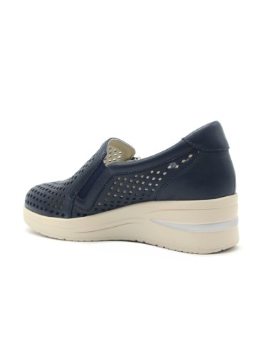 Cinzia Soft slip on in pelle laserata