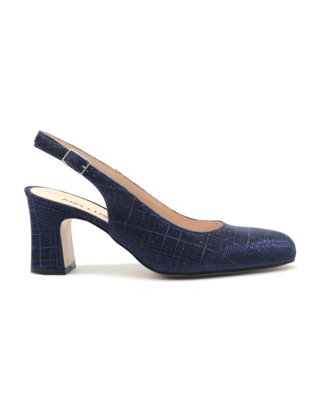 Melluso slingback elegante in tessuto