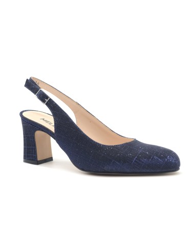 Melluso slingback elegante in tessuto