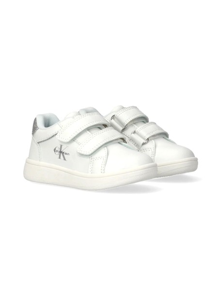 Calvin Klein sneaker con strap e dettagli glitter