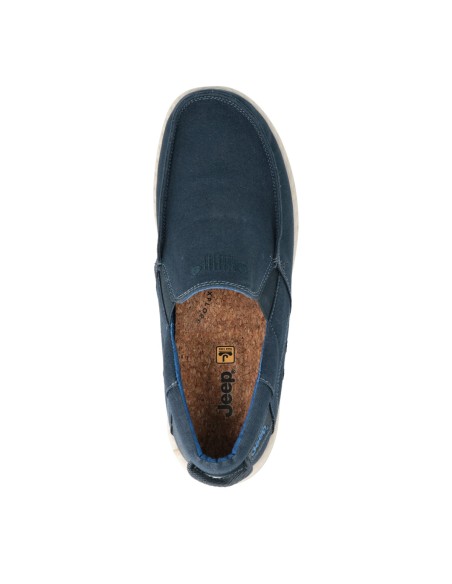 jeep Samoa Slip On mocassino in cotone