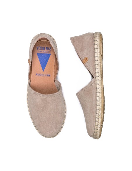 Verbenas Carmen Serraje espadrillas in camoscio