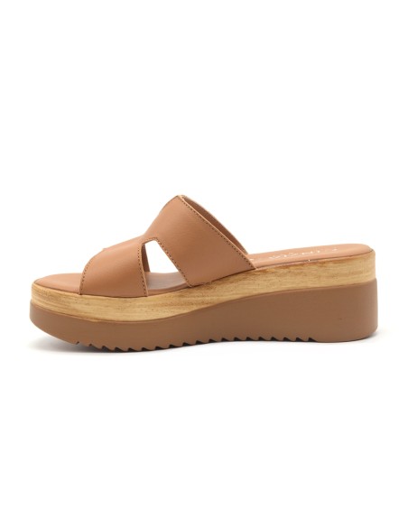 Cinzia Soft sandalo a ciabatta con zeppa