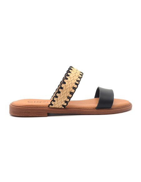 Cinzia Soft sandalo a ciabatta con doppia fascia