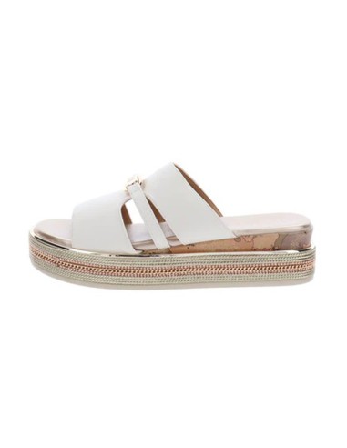 Alviero Martini sandalo platform con accessorio