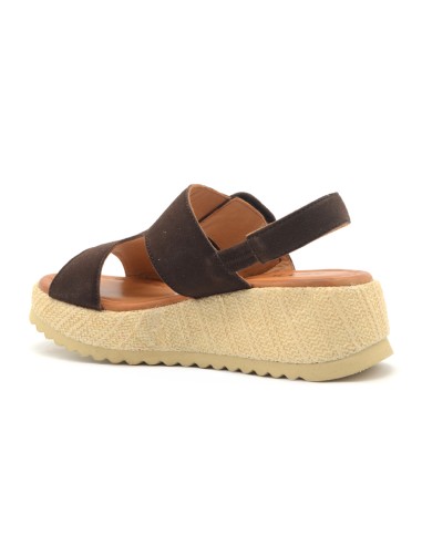 Keys Sun sandalo con zeppa in corda
