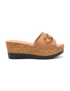 Cinzia Soft sandalo a ciabatta con zeppa