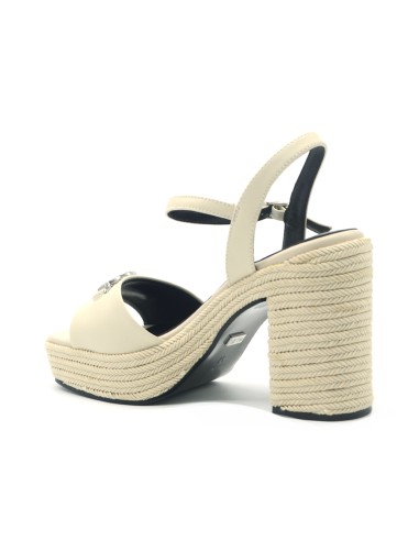 4US By Paciotti sandalo con tacco e plateau