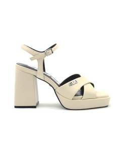 4US By Paciotti sandalo con tacco e plateau