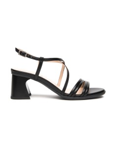 Nero Giardini sandalo in pelle con tacco comodo