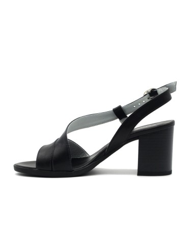 Nero Giardini sandalo in pelle con tacco
