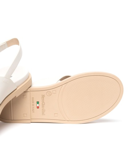 Nero Giardini Sandalo platform in pelle