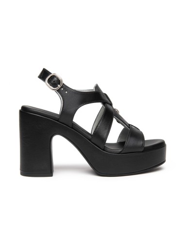 Nero Giardini sandalo in pelle con tacco alto