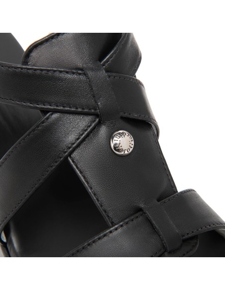 Nero Giardini sandalo in pelle con tacco alto