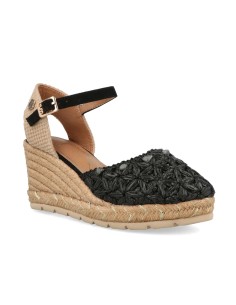O-Joo Geri Flower sandalo espadrillas con zeppa 2