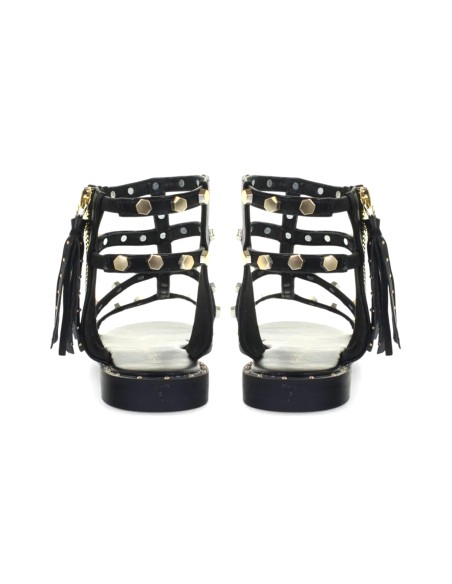 Kharisma sandalo gladiatore con borchie
