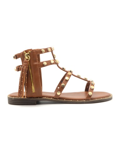 Kharisma sandalo gladiatore con borchie