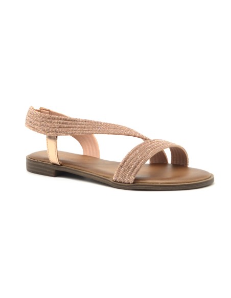 Kharisma sandalo basso con strass