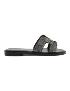 Kharisma sandalo a ciabatta con strass