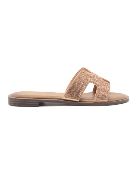 Kharisma sandalo a ciabatta con strass
