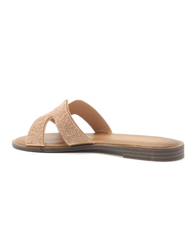 Kharisma sandalo a ciabatta con strass