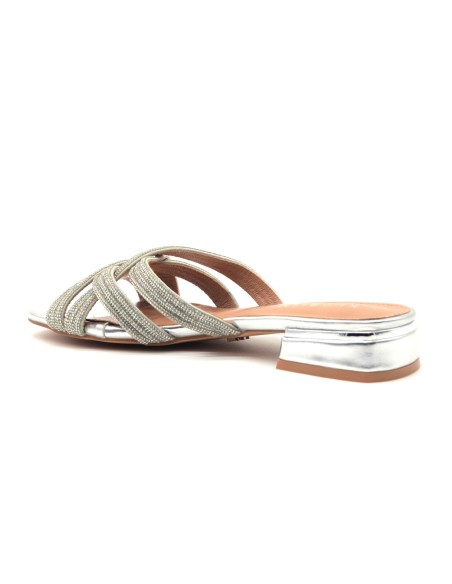 Kharisma sandalo a ciabatta con strass