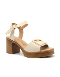 Donna Serena Jil sandalo in pelle con tacco 2