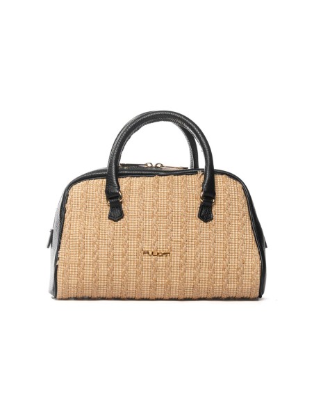 Pulicati Clarissa borsa a mano in rafia