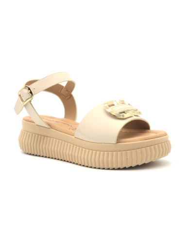 Donna Serena Sonia sandalo platform in pelle