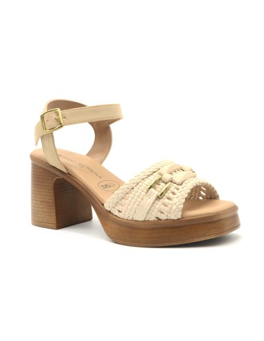 Donna Serena Jil sandalo in pelle con tacco