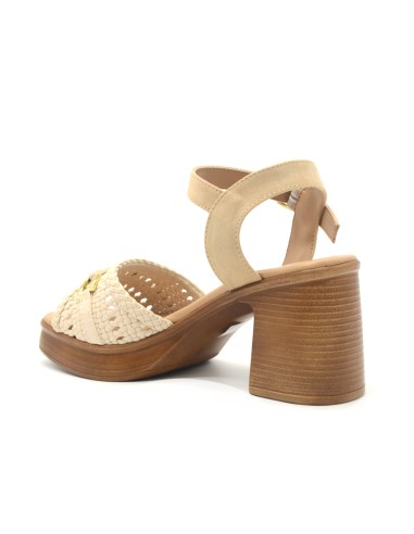 Donna Serena Jil sandalo in pelle con tacco
