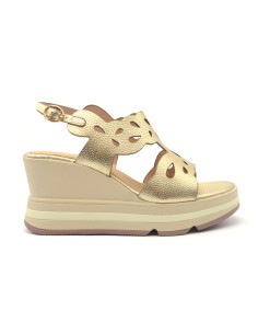 Keys Bilbao sandalo donna con zeppa