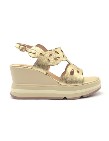 Keys Bilbao sandalo donna con zeppa