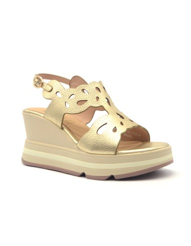 Keys Bilbao sandalo donna con zeppa