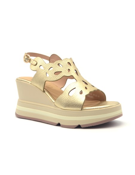 Keys Bilbao sandalo donna con zeppa