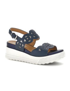 Stonefly modello Parky 37 sandalo donna in nappa con zeppa 2