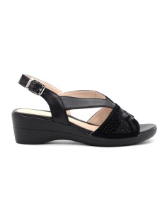 Stonefly modello Vanity III 30 sandalo donna in pelle e camoscio