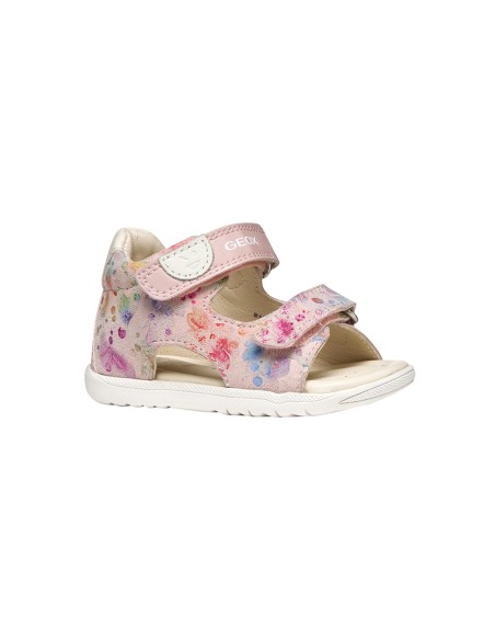 Geox modello Macchia sandalo primo passo bambina in pelle