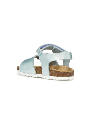 Geox modello Chalki sandalo bambina in ecopelle perlata