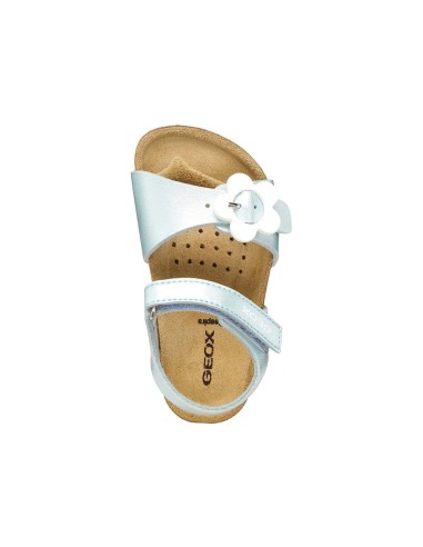 Geox modello Chalki sandalo bambina in ecopelle perlata