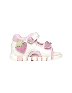 Geox modello Iupidoo sandalo primo passo bambina in tessuto