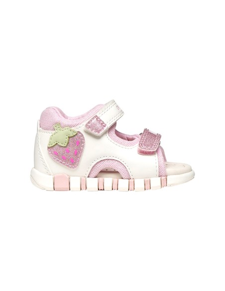 Geox modello Iupidoo sandalo primo passo bambina in tessuto