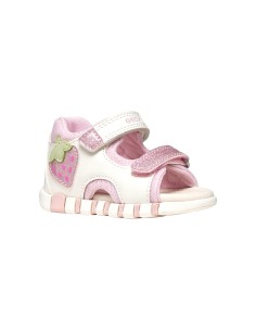 Geox modello Iupidoo sandalo primo passo bambina in tessuto 2