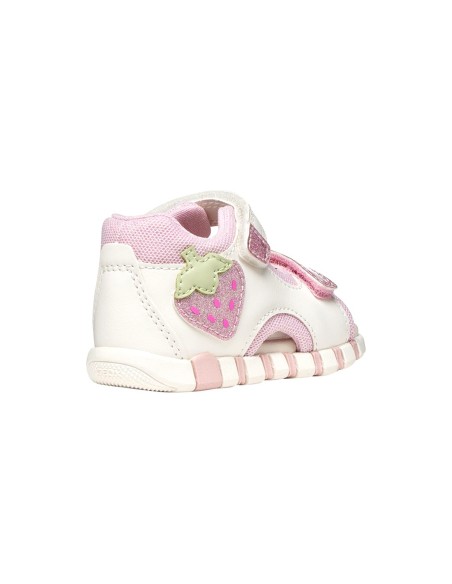 Geox modello Iupidoo sandalo primo passo bambina in tessuto
