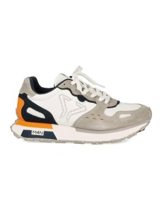 Comart M4N sneaker stringata uomo in pelle scamosciata e tessuto
