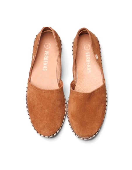 Verbenas modello Carmen Serraje espadrillas donna in camoscio